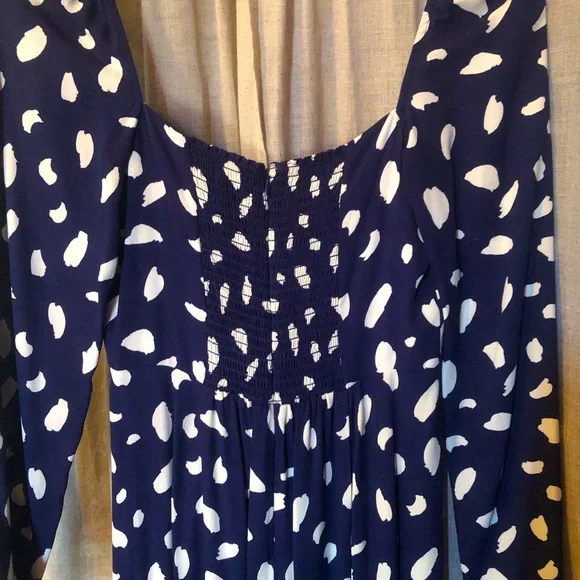 NWOT Reformation Sigmund Dress in Sold Out Splatter Print - Picture 8 of 14